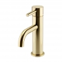 Prestige Ottone Mono Basin Mixer Tap - Brushed Brass