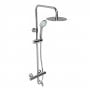 Prestige Plan Thermostatic Bar Mixer Shower with Shower Kit and Bath Filler Spout + Fixed Head
