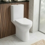Prestige Primo Round Rimless Comfort Height Close Coupled Toilet (inc Soft Close Seat)