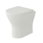 Prestige Primo Round Rimless Back to Wall Toilet - Soft Close Seat