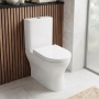 Prestige Primo Round Rimless Fully Back to Wall Close Coupled Toilet (inc Soft Close Seat)