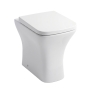 Prestige Primo Square Rimless Comfort Height Back to Wall Toilet - Soft Close Seat