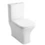 Prestige Primo Square Rimless Fully Back to Wall Close Coupled Toilet (inc Soft Close Seat)