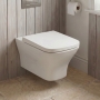 Prestige Primo Square Rimless Wall Hung Toilet (inc Soft Close Seat)