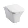 Prestige Primo Square Rimless Wall Hung Toilet - Soft Close Seat