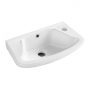 Prestige Proton Wall Hung Cloakroom Basin 460mm Wide - 1 Tap Hole