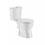 Prestige Proton Rimless Close Coupled Toilet - Soft Close Seat