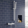 Prestige Pure Thermostatic Bar Shower with Adjustable Slide Rail Kit