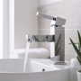 Prestige Pure Mono Basin Mixer Tap with Click Waste - Chrome