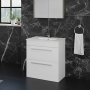 Prestige Purity 600mm 2-Drawer Floor Standing Vanity Unit