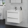 Prestige Purity 600mm 2-Drawer Wall Hung Vanity Unit