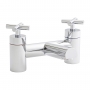Prestige Times Bath Filler Tap Pillar Mounted - Chrome