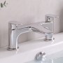 Prestige Verve Bath Filler Tap Pillar Mounted - Chrome