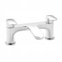 Prestige Verve Bath Filler Tap Pillar Mounted - Chrome