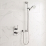 Prestige Viktory Thermostatic Dual Concealed Shower with Adjustable Slide Rail Kit