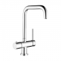 Prima 3 in 1 Hot Kitchen Sink Mixer Tap - Chrome