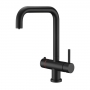 Prima 3 in 1 Hot Kitchen Sink Mixer Tap - Matt Black