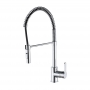 Prima Professional Single Lever Spray Pull Out Kitchen Sink Mixer Tap - Chrome