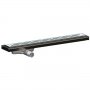 Purus Living Linear Low Wet Floor Drain 600mm Wide Stainless Steel Twist Grate