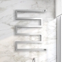 Radox Serpentine Designer Heated Towel Rail 730mm H x 500mm W Chrome
