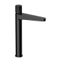 RAK Amalfi Tall Basin Mixer Tap Without Waste - Matt Black