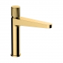 RAK Amalfi Medium Height Basin Mixer Tap Without Waste - Brushed Gold