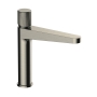 RAK Amalfi Medium Height Basin Mixer Tap Without Waste - Brushed Nickel