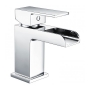 RAK Art Waterfall Flat Mono Basin Mixer Tap - Chrome