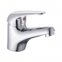 RAK Basic Mono Basin Mixer Tap with Clicker Waste - Chrome