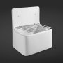 RAK Cleaner Sink 1.0 Bowl 520mm W - Alpine White