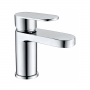 RAK Compact Eco Round Mono Basin Mixer Tap with Clicker Waste - Chrome