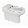 RAK Compact Extended Rimless Back to Wall Pan 700mm Projection Alpine White - Excluding Seat
