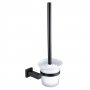 RAK Cubis Toilet Brush and Holder Wall Mounted - Black