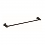 RAK Cubis Single Towel Bar 600mm Wide - Black
