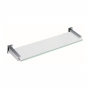 RAK Cubis Glass Shelf 467mm Wide - Chrome