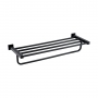 RAK Cubis Towel Shelf 601mm Wide - Black
