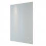 RAK Cupid Portrait LED Mirror with Switch and Demister Pad 800mm H x 600mm W Illuminated