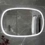 RAK Deco LED Illuminated Bathroom Mirror 600mm H x 1200mm W