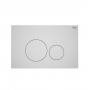 RAK Ecofix Round Dual Flush Plates - Matt White