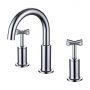 RAK Ella 3-Hole Bath Filler Tap Deck Mounted - Chrome