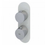 RAK Feeling Thermostatic Round Single Outlet Concealed Shower Valve - Greige