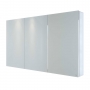 RAK Gemini 3-Door Mirrored Bathroom Cabinet 700mm H x 1200mm W - Stainless Steel