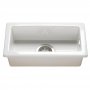 RAK Gourmet 7 Ceramic Belfast Kitchen Sink 475mm L x 250mm W - Alpine White
