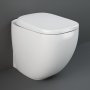 RAK Illusion Rimless Back to Wall Toilet with Soft Close Seat - Alpine White