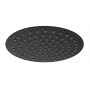 RAK Round Fixed Shower Head 250mm Diameter - Matt Black