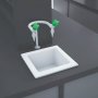 RAK Laboratory 2 Ceramic Belfast Kitchen Sink 1.0 Bowl 330mm L x 330mm W - Alpine White