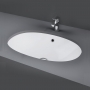 RAK Lily Undermount Countertop Basin 460mm Wide - 0 Tap Hole