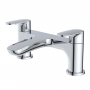 RAK Mercury Bath Filler Tap Pillar Mounted - Chrome