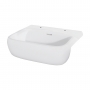RAK Metropolitan Semi-Recessed Basin 520mm Wide - 2 Tap Hole