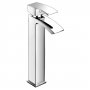 RAK Metropolitan Tall Mono Basin Mixer Tap with Clicker Waste - Chrome